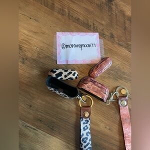 Simply Southern Leopard and Snakeskin AirPods Cases